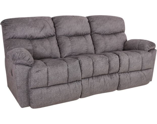 La-Z-Boy Morrison Silver Reclining Sofa large image number 2