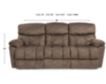 La-Z-Boy Morrison Brown Reclining Sofa small image number 4