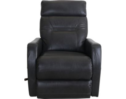 La-Z-Boy Lennon Charcoal Leather Rocker Recliner