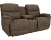 La-Z-Boy Trouper Mink Reclining Loveseat with Console small image number 2