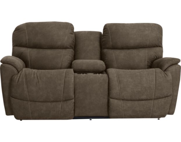 La-Z-Boy Trouper Mink Power Reclining Loveseat with Console large image number 1