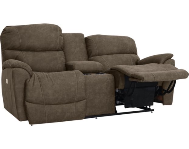 La-Z-Boy Trouper Mink Power Reclining Loveseat with Console large image number 3