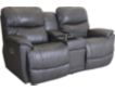 La-Z-Boy Trouper Grey Power Reclining Loveseat with Console small image number 2