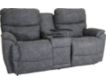 La-Z-Boy Trouper Charcoal Power Console Loveseat small image number 2