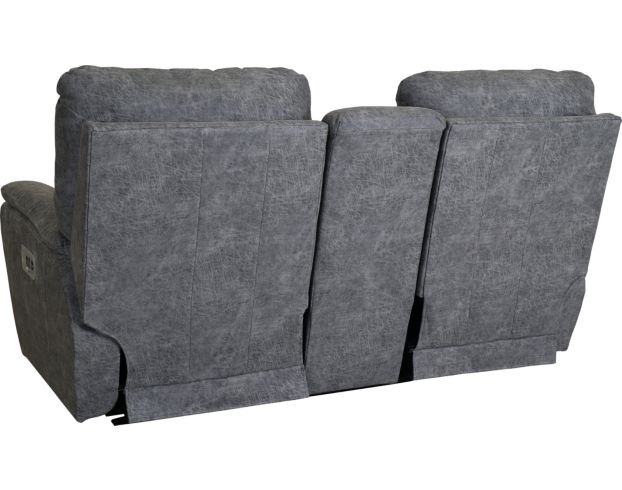 La-Z-Boy Trouper Charcoal Power Reclining Loveseat with Console large image number 5