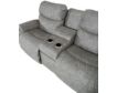 La-Z-Boy Trouper Charcoal Reclining Loveseat with Console small image number 6