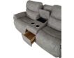 La-Z-Boy Trouper Charcoal Reclining Loveseat with Console small image number 7