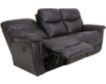 La-Z-Boy James Charcoal Leather Reclining Sofa small image number 3