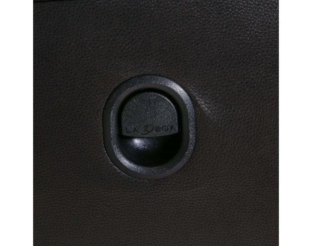 La-Z-Boy James Gray Leather Reclining Sofa large image number 4