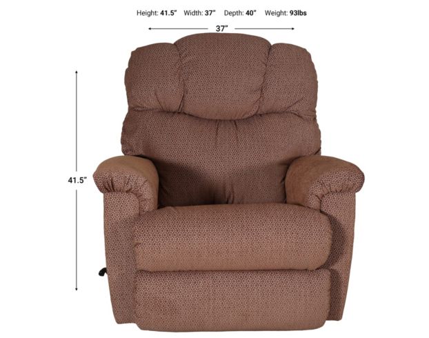 La-Z-Boy Lancer Copper Rocker Recliner large image number 5