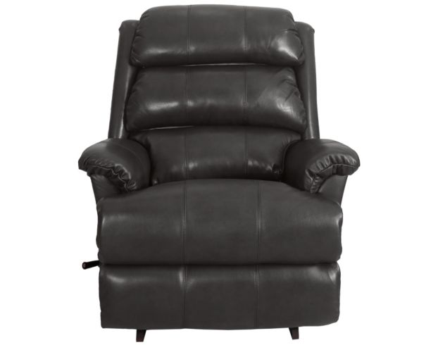 La-Z-Boy Astor Shitake Leather Rocker Recliner large image number 1