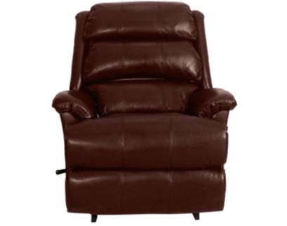 La-Z-Boy Astor Chestnut Leather Rocker Recliner