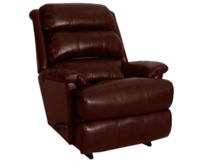 La-Z-Boy Astor Chestnut Leather Rocker Recliner