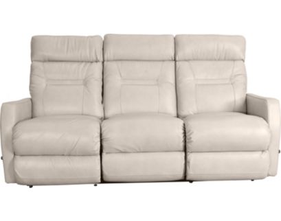 La-Z-Boy Lennon Ice Leather Reclining Sofa