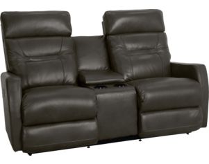 La-Z-Boy Lennon Leather Power Reclining Loveseat w/ Console