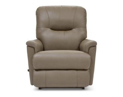 La-Z-Boy Aries Ecru Leather Rocker Recliner