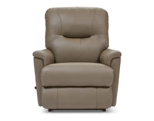 La-Z-Boy Aries Ecru Leather Rocker Recliner large image number 1