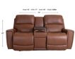 La-Z-Boy Apollo Leather Power Reclining Console Loveseat small image number 10