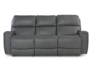 La-Z-Boy Apollo Gray Leather Power Reclining Sofa