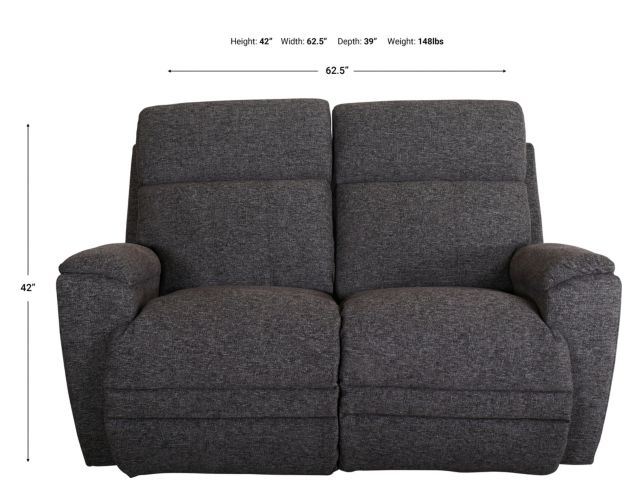 La-Z-Boy Talladega Granite Reclining Loveseat large image number 7