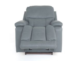 La-Z-Boy Greyson Blue Gray Leather Rocker Recliner