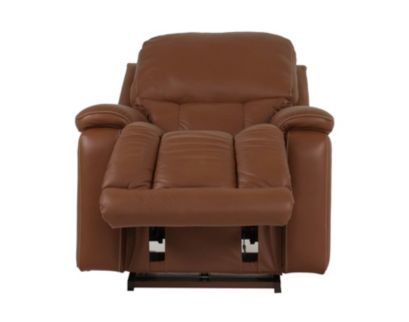 La-Z-Boy Greyson Caramel Leather Rocker Recliner