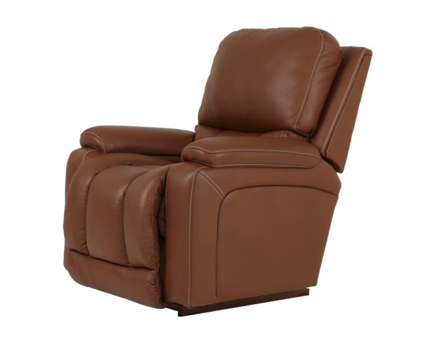 La-Z-Boy Greyson Caramel Leather Rocker Recliner large image number 4