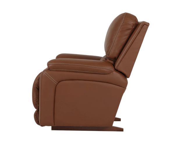 La-Z-Boy Greyson Caramel Leather Rocker Recliner large image number 5