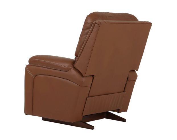 La-Z-Boy Greyson Caramel Leather Rocker Recliner large image number 6