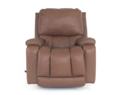 La-Z-Boy Greyson Caramel Leather Swivel Rocker Recliner