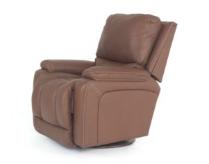 La-Z-Boy Greyson Caramel Leather Swivel Rocker Recliner