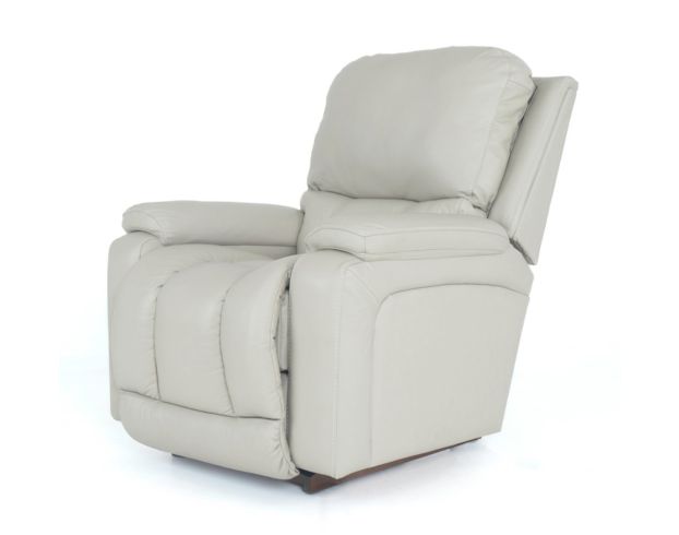 La-Z-Boy Greyson Ice Leather Power Rocker Recliner large image number 4