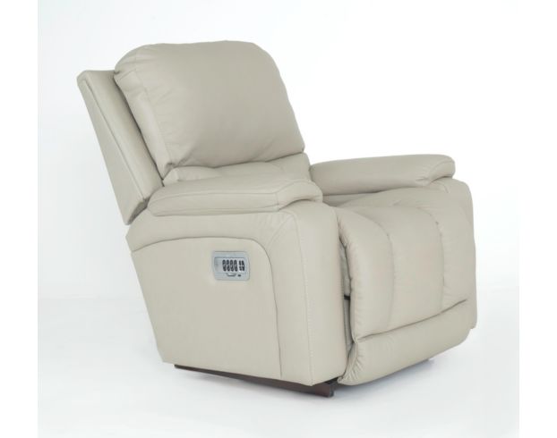 La-Z-Boy Greyson Ice Leather Power Rocker Recliner large image number 9