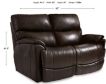 La-Z-Boy Trouper Brown Leather Reclining Loveseat small image number 3
