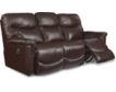 La-Z-Boy James Yellowstone Walnut Leather Reclining Sofa small image number 3