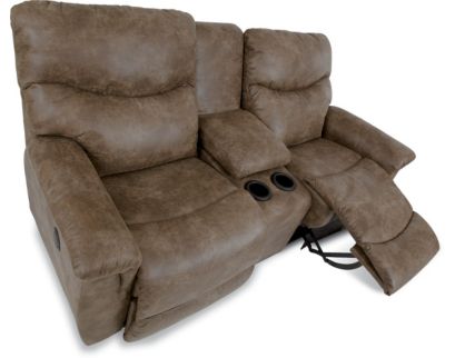 La-Z-Boy James Silt Reclining Loveseat with Console