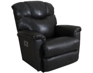 La-Z-Boy Lancer Grey Leather Power Rocker Recliner