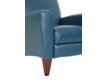 La-Z-Boy Scarlett Arctic Blue Leather High-Leg Recliner small image number 8