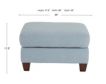 La-Z-Boy Noah Bluestone Ottoman small image number 4