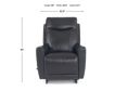 La-Z-Boy Kodie Licorice Leather Rocker Recliner small image number 9