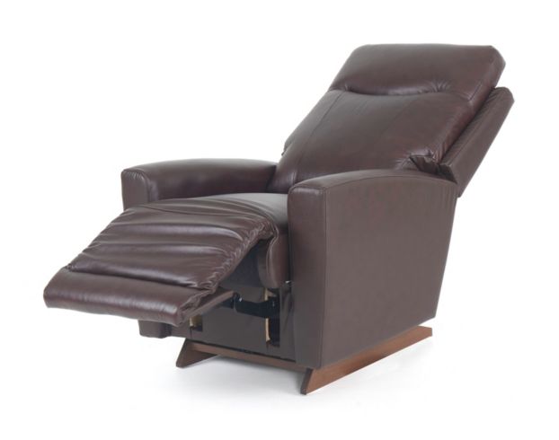 La-Z-Boy Kodie Walnut Leather Rocker Recliner large image number 3