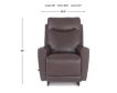 La-Z-Boy Kodie Walnut Leather Rocker Recliner small image number 11