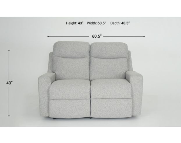 La-Z-Boy Emmons Ash Power Reclining Loveseat large image number 15