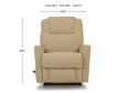 La-Z-Boy Sparrow Oat Rocker Recliner small image number 9