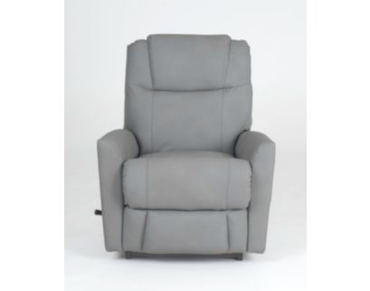 La-Z-Boy Sparrow Dove Gray Leather Rocker Recliner