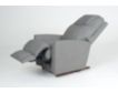 La-Z-Boy Sparrow Dove Gray Leather Rocker Recliner small image number 3