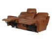 La-Z-Boy Emmons Oak Leather Reclining Sofa small image number 3