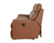 La-Z-Boy Emmons Oak Leather Reclining Sofa small image number 5