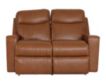 La-Z-Boy Emmons Oak Leather Power Reclining Loveseat small image number 1