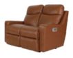 La-Z-Boy Emmons Oak Leather Power Reclining Loveseat small image number 5